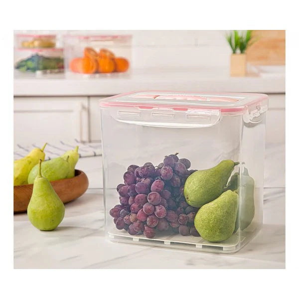 Four Lock Container With Handle 10.5LTR