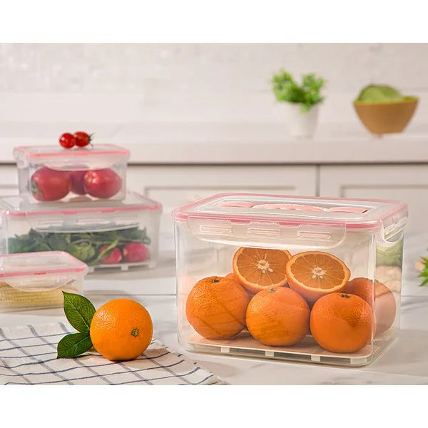 Four Lock Container With Handle 7.5 LTR