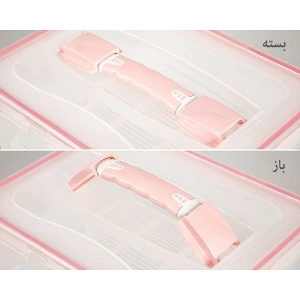 Four Lock Container With Handle 10.5LTR