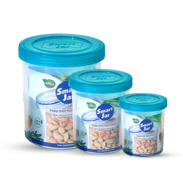 Smart Jar Pack of 3 - (S/M/L)