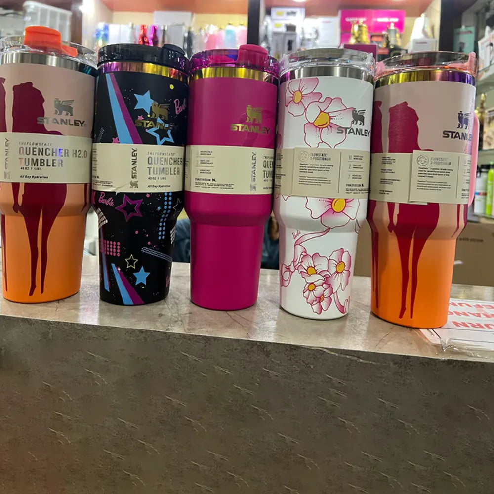 Quencher Textured Tumbler 1200ml – Leakproof & Stylish