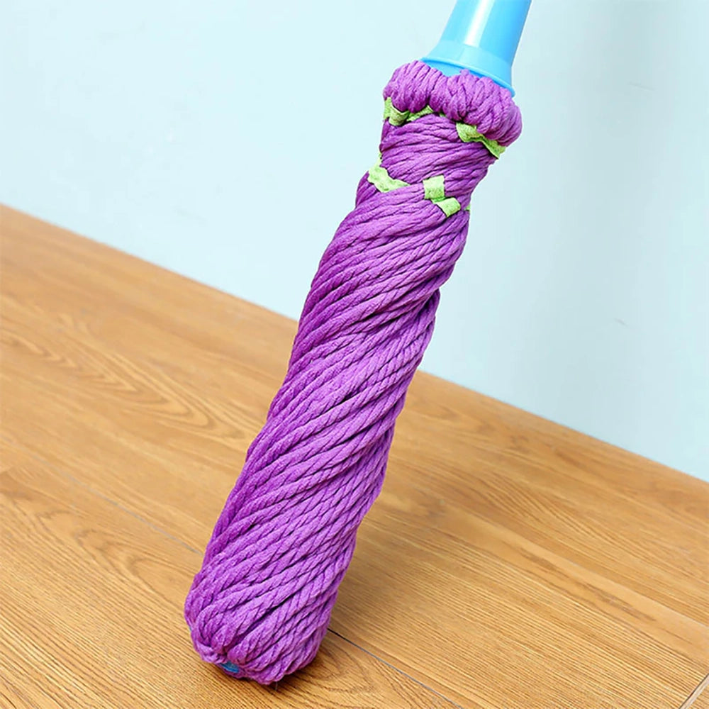 Easy self  Wringing Twist Mop Microfiber Squeeze Mop Replacement  Mop Hand Dry & Wet Mop For Hardwood Tile & Fool Cleaning