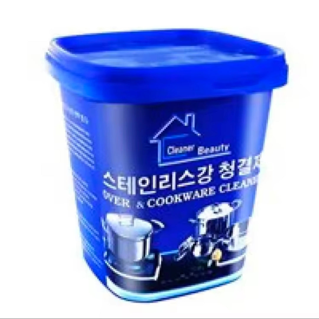 All Purpose Cleaner, Stainless Steel Cleaning Paste Powerful Cookware Rust Removal Cleaning Paste, kitchen Stainless Steel Cleaner