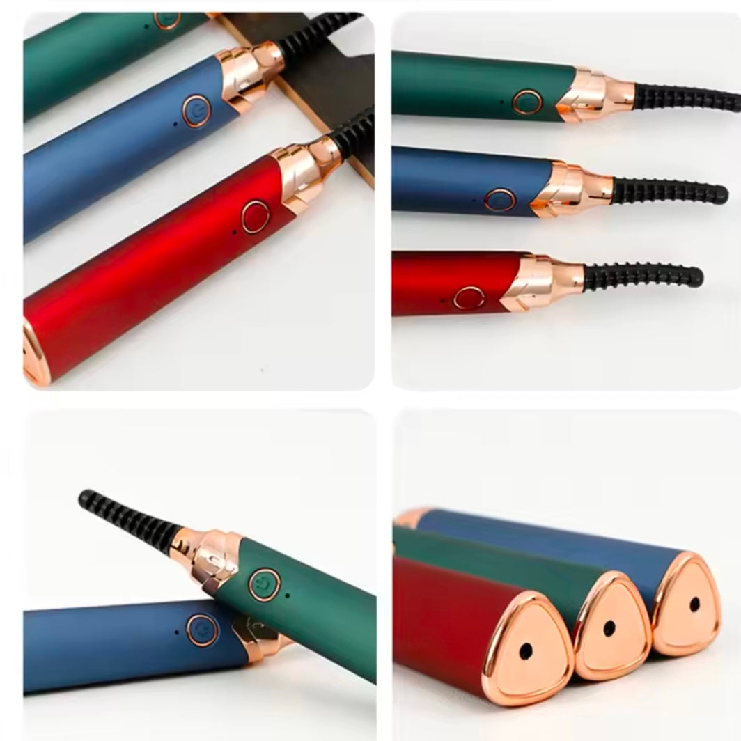 New Electric Eyelash Curler lon Home Heating Curler Permanent Styling Electric Hair Curler Heating Long-lasting Fixing