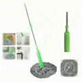 Dehydrated Mop 2- in- 1 Self- twist 360 Degree Rotation Ultrafine Microfiber Heads Water   Mop Stain - Removing Upright Storage Mop