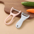 2 In Multifunctional Vegetable Fruit Slicer Julienner Non- Slip Handle Dishwasher Safe Hook Design Kitchen Tool