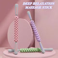 Yoga Massage Stick Yoga Fitness Wolf Teeth Muscles Massage Stick Calves Thighs Quadriceps Arm Forearm Relaxation Artifact Roller