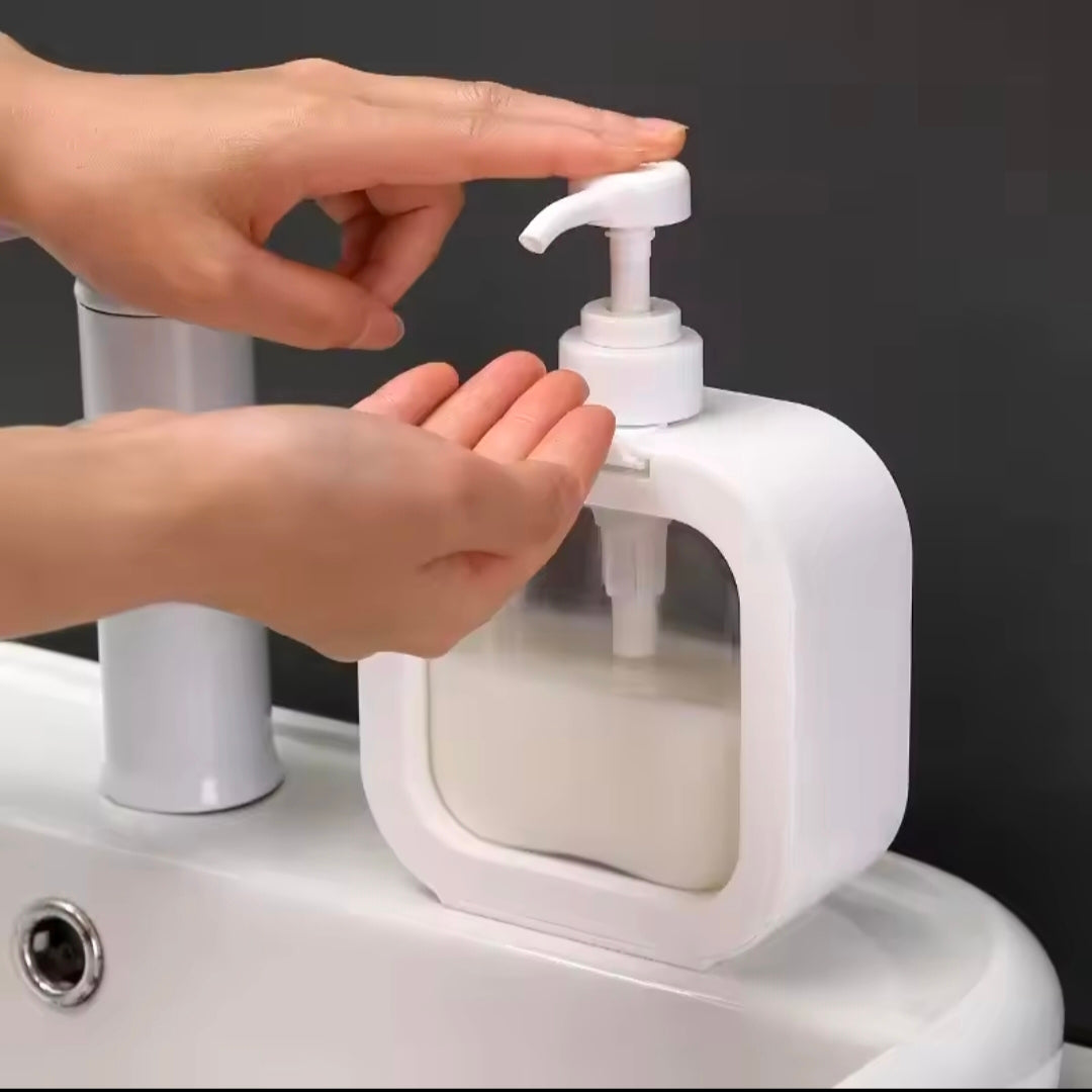 Visible Soap Dispenser 300ml 500ml Bathroom Hand Wash Lotion Pump Bottle for Skincare and Personal Care
