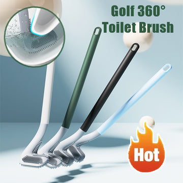 Silicone Bristle Golf Toilet Brush