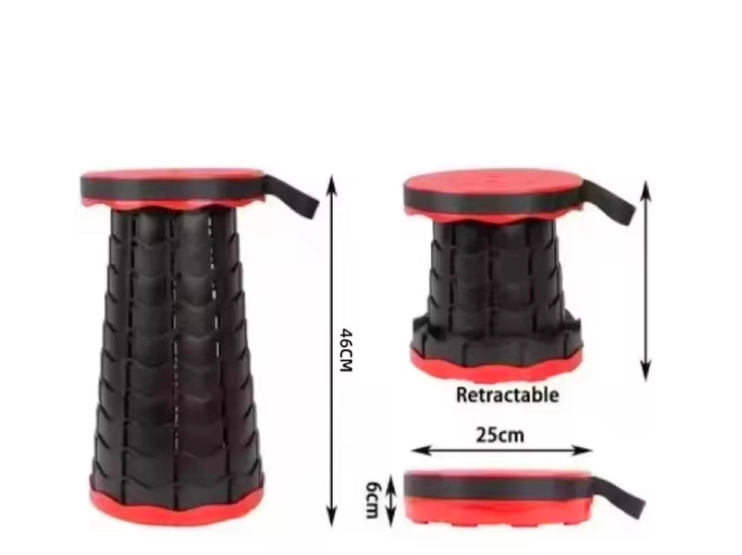 Portable Camping Chair Set with Mini Foldable Stool, Adjustable Fishing Chair for Outdoor Activities