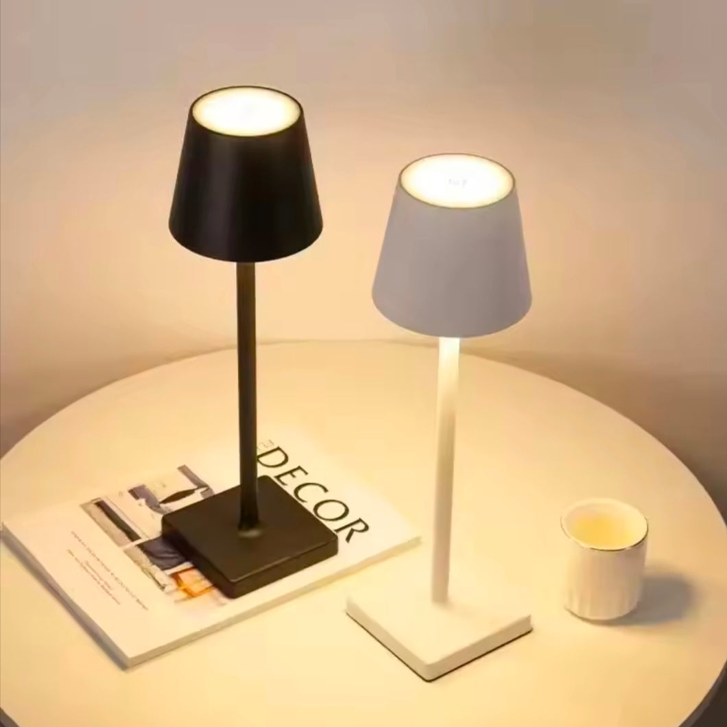 LED Desk Lamp Rechargeable Table Lamp 3 Levels Dimmable Bar Restaurant Ambiance Wireless Touch Lamps Waterproof Led Lights