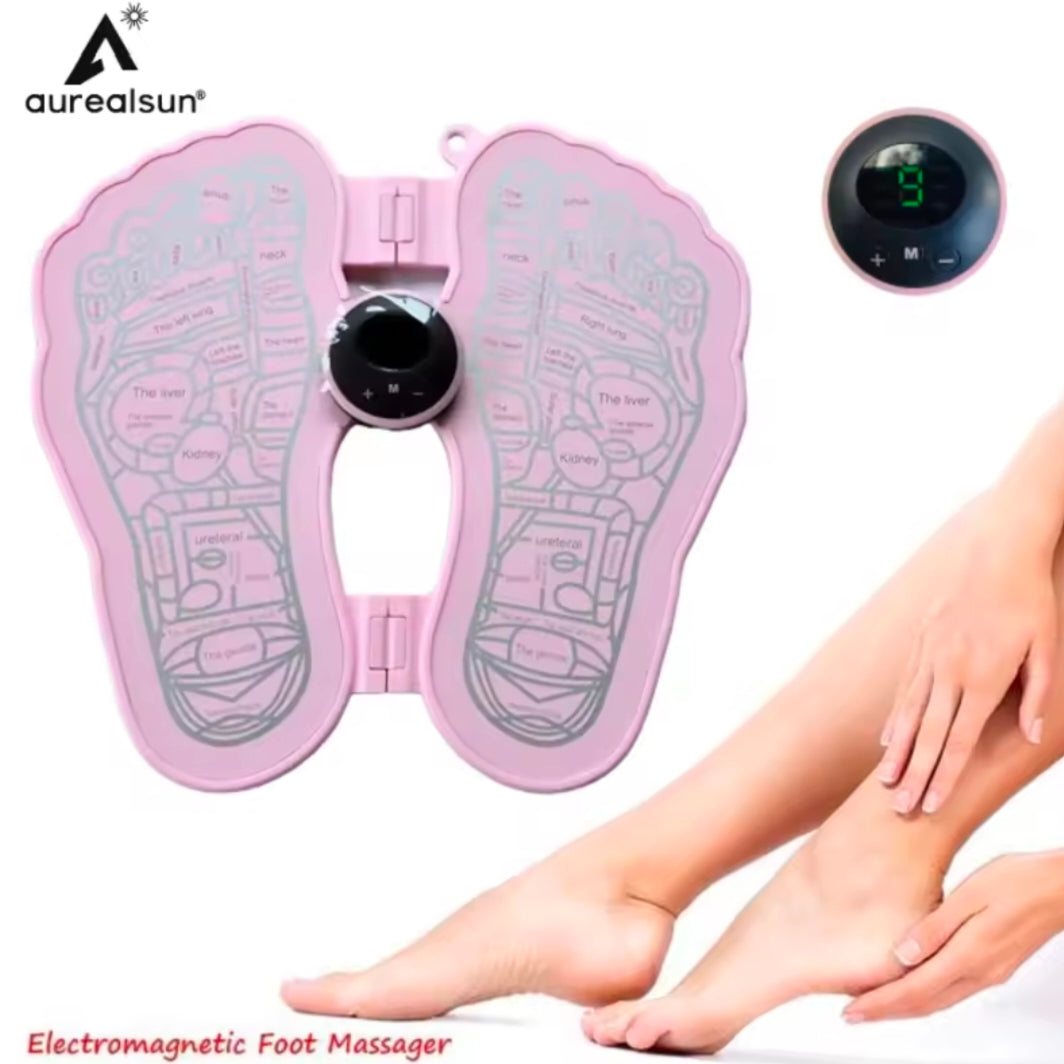 Electric EMS Foot Massager Health Care Massageador Mat Pad Electrodos Estimulador Physiotherapy Acupuntura Portatil Stimulator