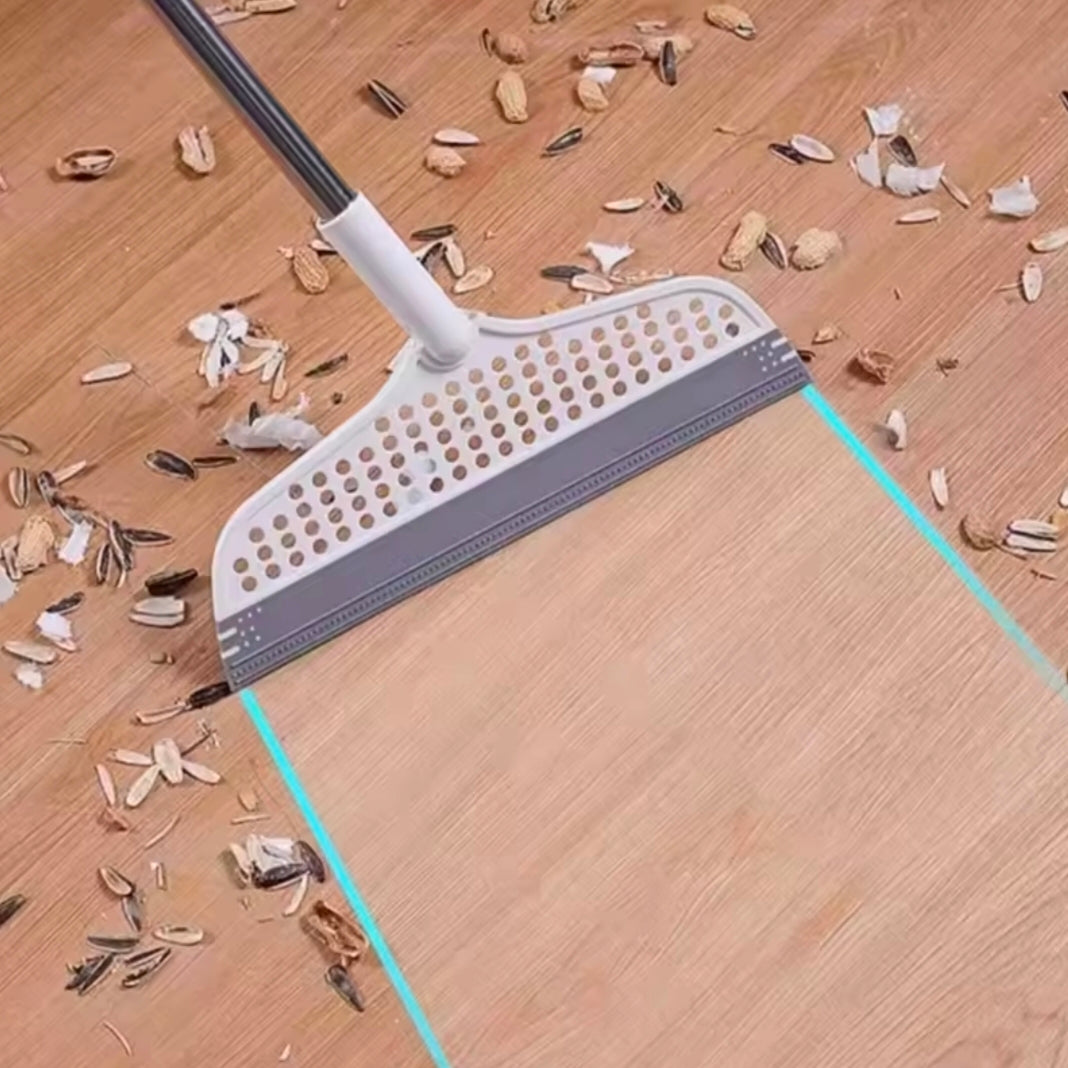 Silicone Scraper Broom Magic Wiper High Place Glass Wiper Floor Mop Household Splicing Cleaning Broom Bathroom Sweeping Water