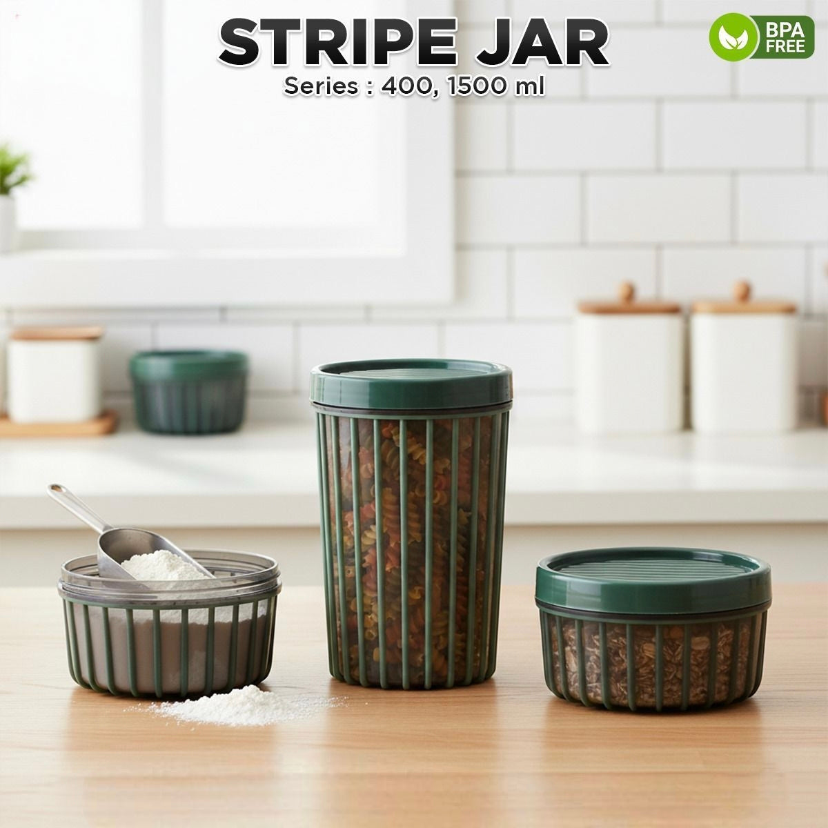 Stripe Jars Gift pack