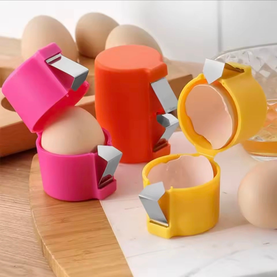 Egg Opener Egg Shall Opener Cube Egg September Egg Cracker Kitchen Tools for Cooking Camping