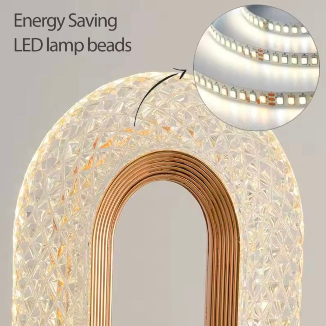 Touch 3D Crystal Moon Track Square Star Ball LED Night Light USB Rechargeable Galaxy Lamp Color Changing Kids Bedroom Home Decor