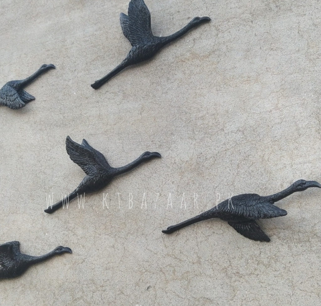 Flying Birds Wall Decoration (Set of 5)