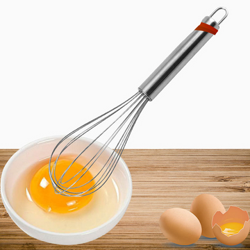 Stainless Steel Egg Beater Large