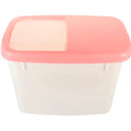 10kg Sealed Rice Storage Box Thickened Plastic Grain Bucket Moisture-Proof Insect-Proof Food Safe Container Pink