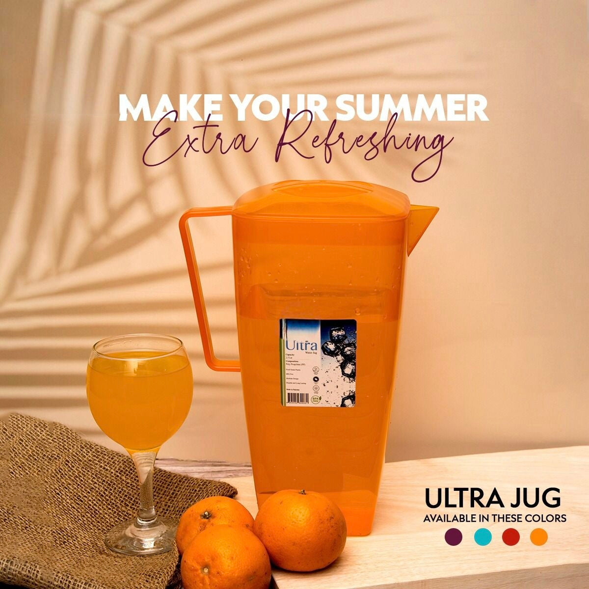 Ultra Water Jug Capacity 2.5 Litre