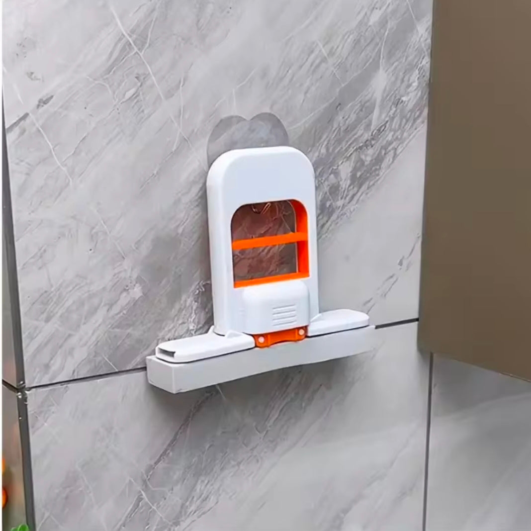 Multi-Functional Mini Mop |

Retractable Wet/Dry Mop

for Kitchen, Bathroom, Car |

Durable Plastic |

Compact &

Home Cleaning Tool