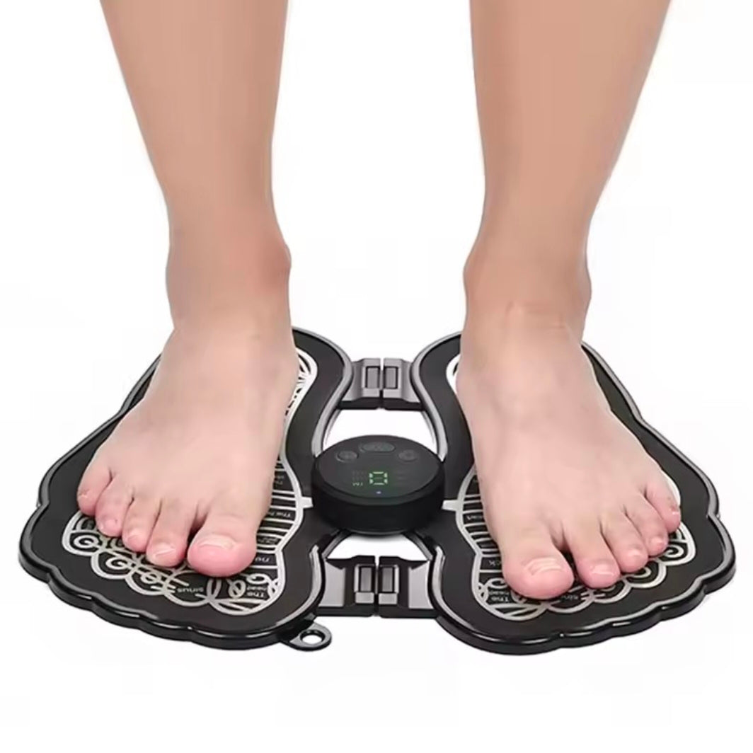 Electric EMS Foot Massager Health Care Massageador Mat Pad Electrodos Estimulador Physiotherapy Acupuntura Portatil Stimulator