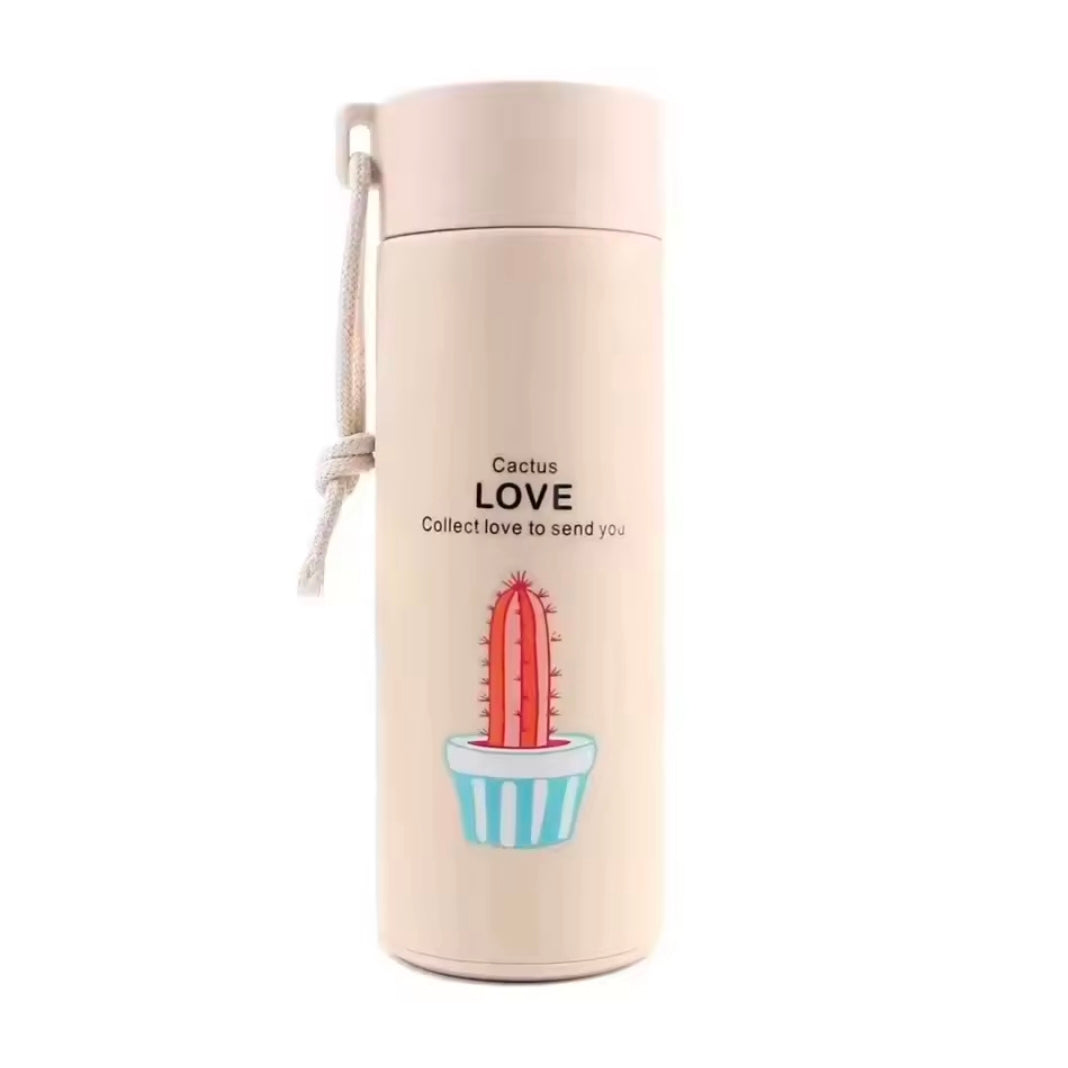 New Succulent Double-layer Insulated Glass Water bottle Portable Handheld Drinking Cup Business Gift Cup