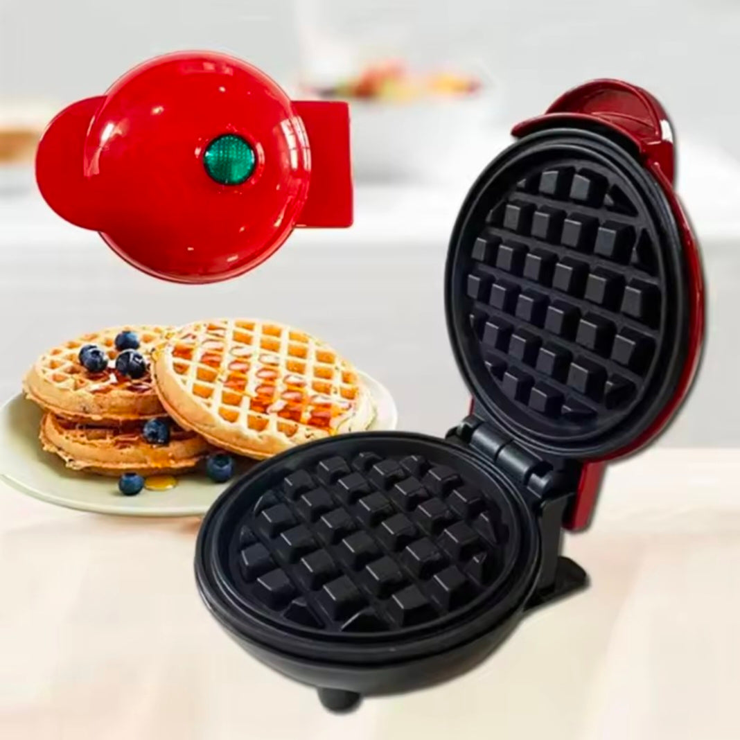 Mini Waffle Maker CE Certified Household Appliance Children's Baking Cake Machine Low Power Consumption from China