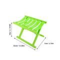 Portable Lightweight Folding Outdoor Stool for Camping Beach Picnic Fishing Hiking Gardening Supplies Portable Gardening Stool