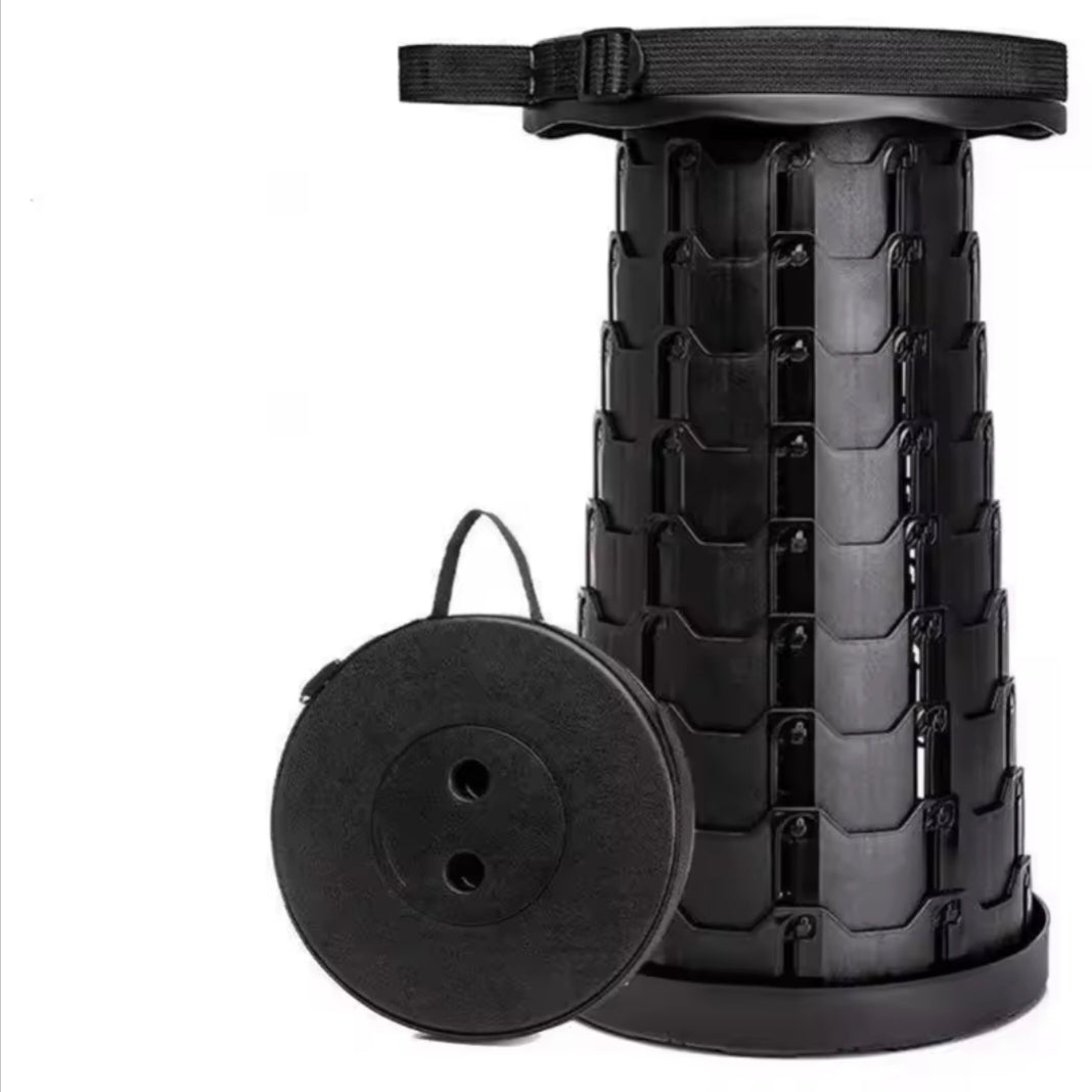 Portable Camping Chair Set with Mini Foldable Stool, Adjustable Fishing Chair for Outdoor Activities