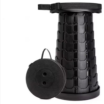 Portable Camping Chair Set with Mini Foldable Stool, Adjustable Fishing Chair for Outdoor Activities