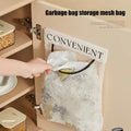 Hanging Mesh Trash Bag Holder – Reusable & Space-Saving