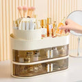 Three-Layer Drawer Type Cosmetics Storage Box Jewelry Storage Box Cosmetic Table Plastic Storage