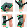 1PCS Adjustable Sports Knee Pad Knee Pain Relief Patella Stabilizer Brace Support for Hiking Soccer Basketball Running Sport
