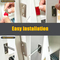Magnetic Cabinet Catches Ultra Thin Door Strong Magnets Stopper Invisible Adhesive Drawer Magnet Lock For Kitchen Closet Closer