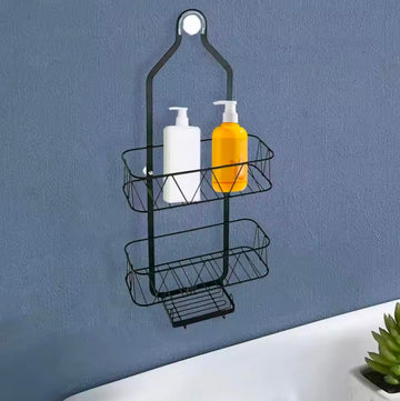 Hanging Shower Organizer Bathroom Shelf With Soap Holder Metal 3 Layers Shower Storage Shelves Bathroom Accessories Storage Rack