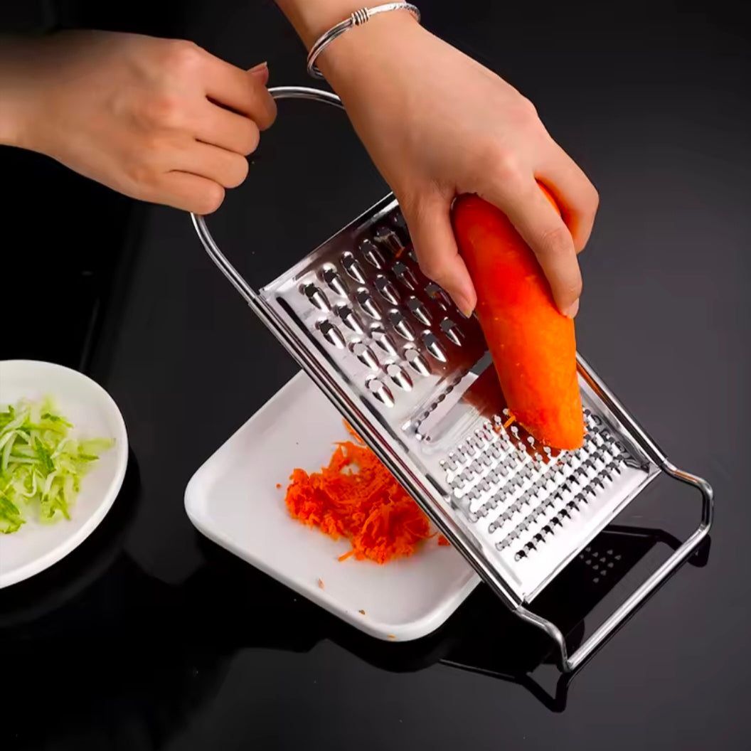 3-in-1 Stainless Steel Vegetable Fruit Slicer Cutter

Multi-purpose Potato Lemon Cheese Grater Food

Crusher Kitchen Accessories