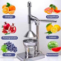 Stainless Steel Juicer Stainless Steel Citrus Press Stainless Steel Juicer for Citrus Fruits Heavy Duty Home Kitchen Helper