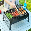 Bbq Foldable Little Gangster Bbq Grill Grill Outdoor Camping Portable Handheld Grill Kitchen Dedicated Dining Table