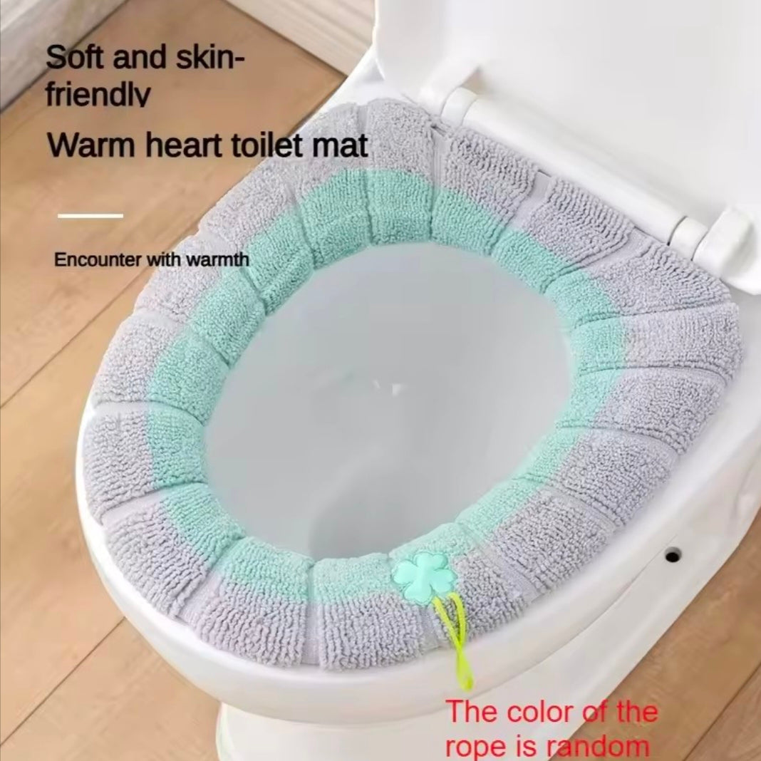 Winter Warmth Toilet Seat Covers - Soft Thick Warm Cushion with Removable & Easy-Clean Design, Portable for Home, Dorms

by The Advancing