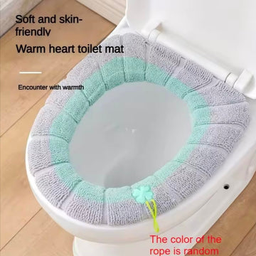 Winter Warmth Toilet Seat Covers - Soft Thick Warm Cushion with Removable & Easy-Clean Design, Portable for Home, Dorms

by The Advancing