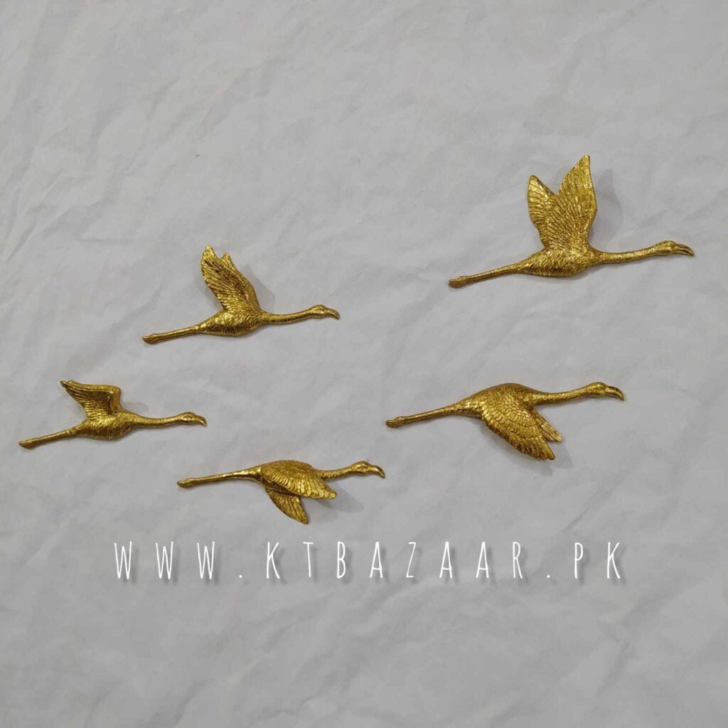 Flying Birds Wall Decoration (Set of 5)