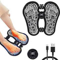 Electric EMS Foot Massager Health Care Massageador Mat Pad Electrodos Estimulador Physiotherapy Acupuntura Portatil Stimulator