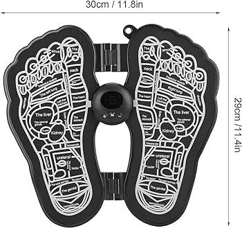 Electric EMS Foot Massager Health Care Massageador Mat Pad Electrodos Estimulador Physiotherapy Acupuntura Portatil Stimulator