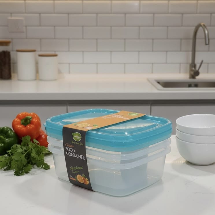 Food Storage Containers, Premium Quality Food Container Box pack of 3