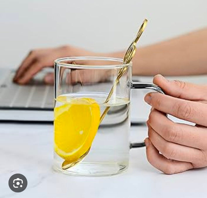 High Borosilicate Glass Cup With Handle Guest Water Cup Household High Temperature Resistant Heat Resistant Drinking Cup Wom