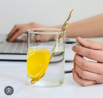 High Borosilicate Glass Cup With Handle Guest Water Cup Household High Temperature Resistant Heat Resistant Drinking Cup Wom