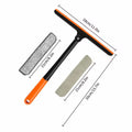 Multifunctional 3 In 1 Glass Window Screen Cleaning Brush Silicone Squeegee Wiper Bathroom Kitchen Home Mirror Washing Tools