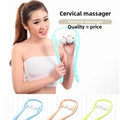 Manual Neck Massager Fitness Equipment Health Care Exercise Tool Beauty Body Manual Neck Massage Small Tool Fitness Exercise