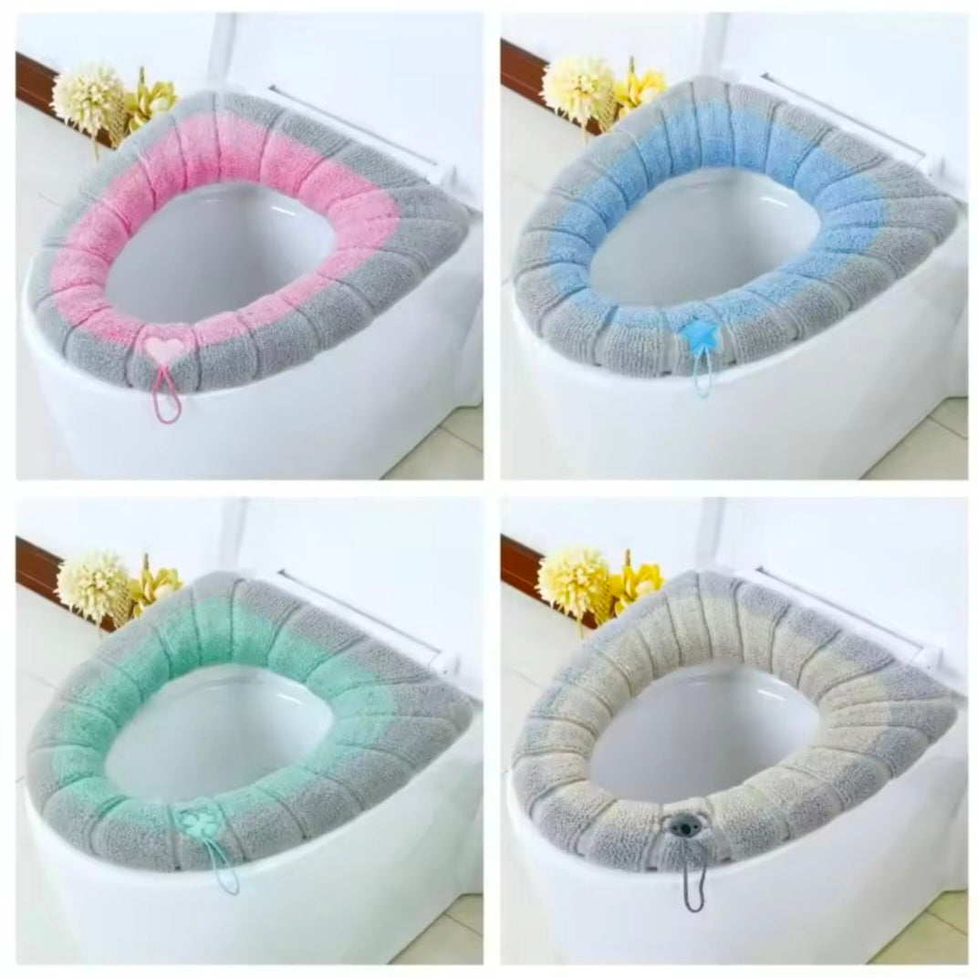 Winter Warmth Toilet Seat Covers - Soft Thick Warm Cushion with Removable & Easy-Clean Design, Portable for Home, Dorms

by The Advancing